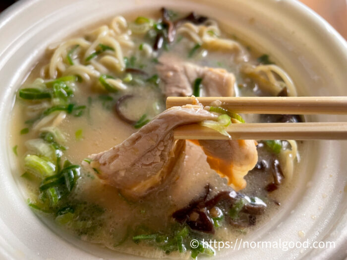 熊本天外天監修にんにく豚骨ラーメン3