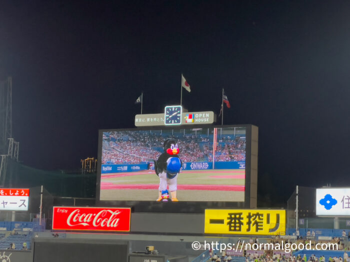 2022年8月23日神宮球場野球観戦4