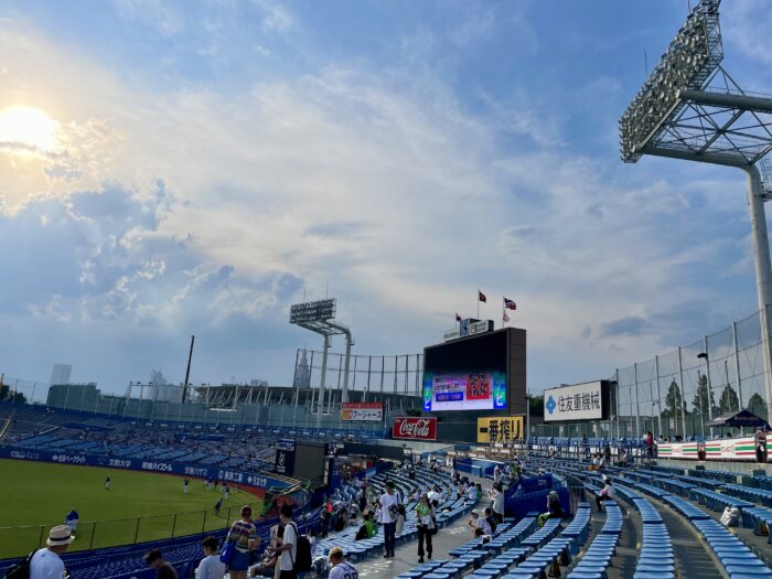 神宮球場2023年7月12日