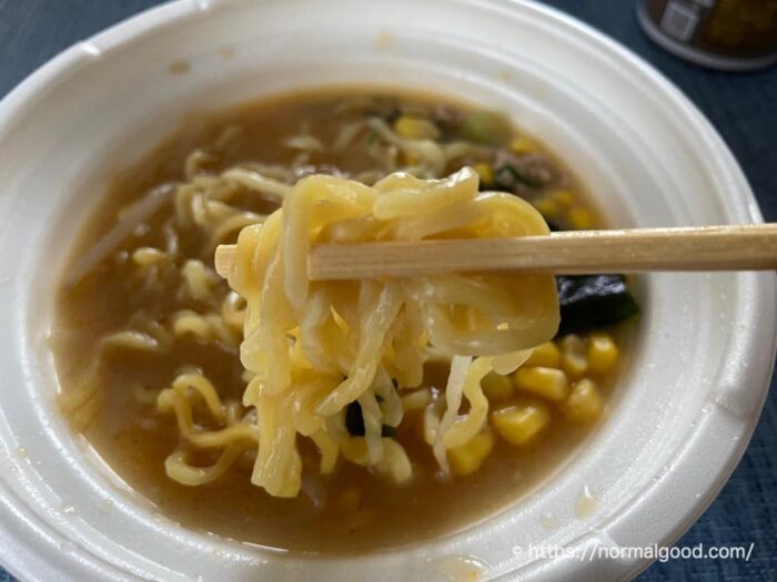 セブンイレブン味噌バターコーンラーメン3