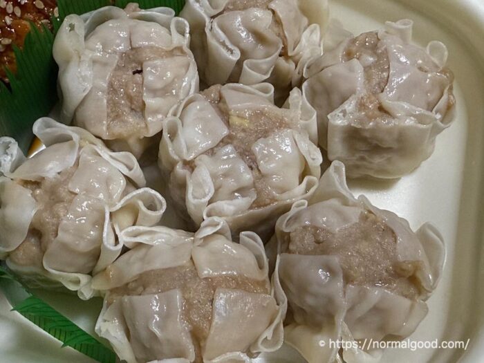 こだわりの肉シュウマイ＆肉団子（ざっくり40%増量作戦）4