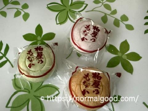 佐原柏屋の栗最中と最中7