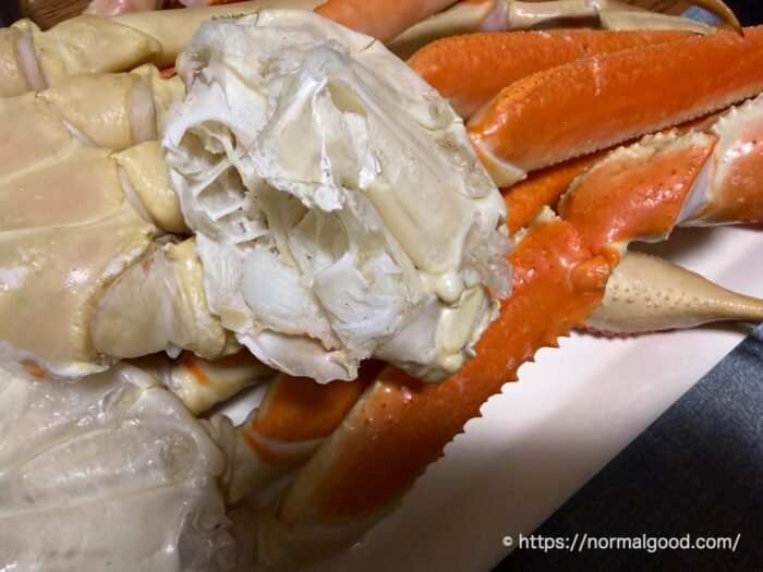 プレミアム超特大5Lボイルずわいがに肩脚2