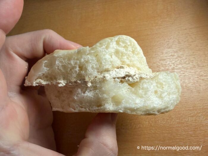 白いちぎりパンコーヒー入りホイップ4