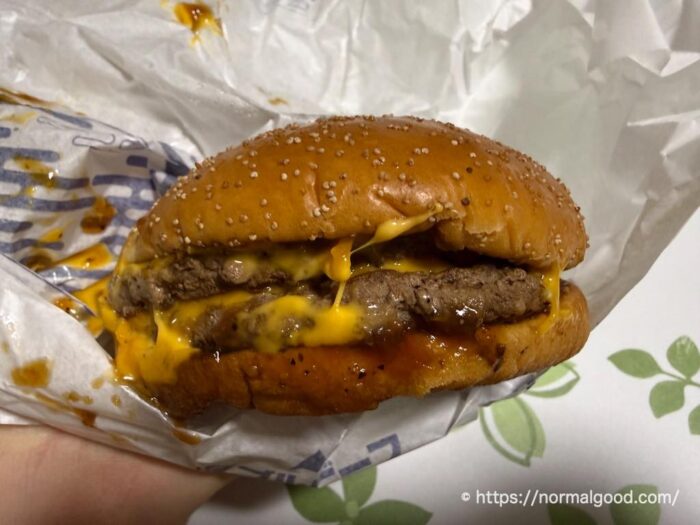 サムライマック炙り醤油風ダブル肉厚ビーフ3