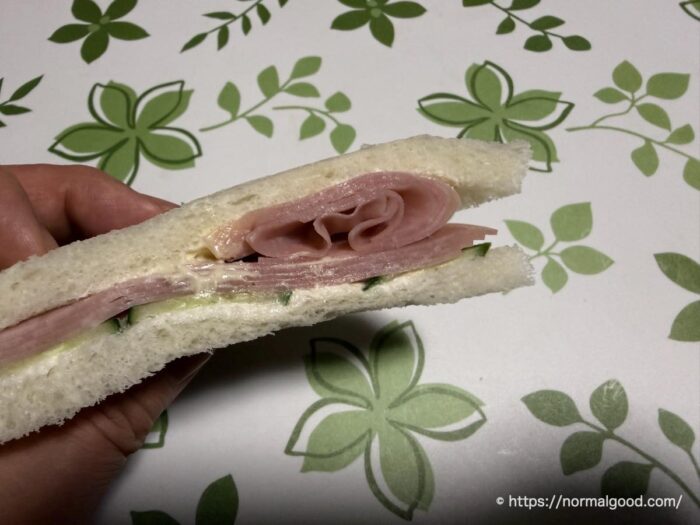 ハムサンド(盛りすぎチャレンジ2026)2