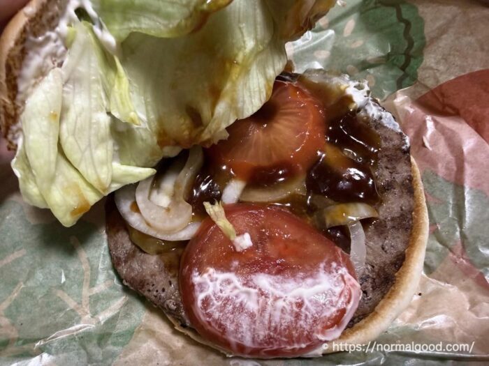 バーガーキングのテリヤキワッパー3