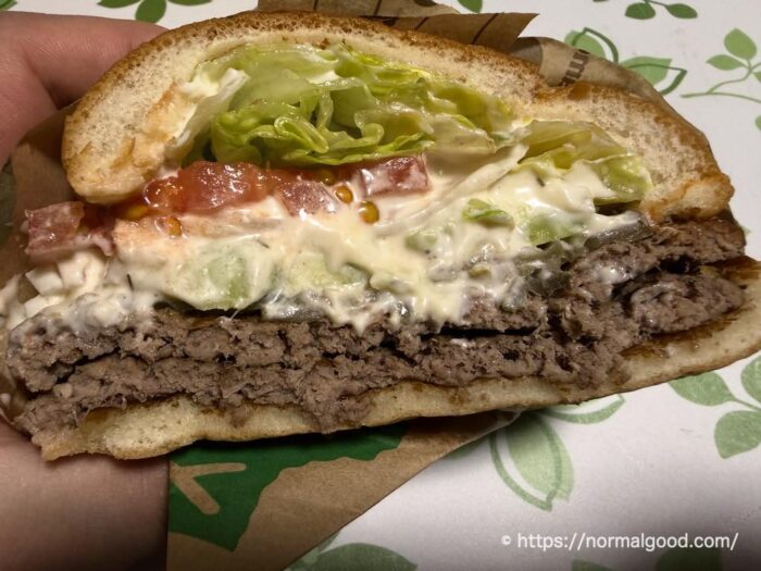 ダブルクリーミーマヨアボカドワッパー3