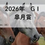 皐月賞GⅠ（2026年）