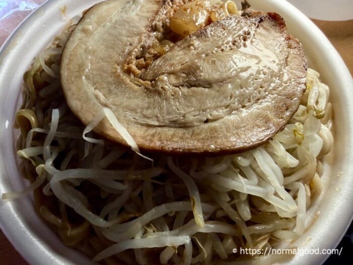 デカ豚ラーメン(50%増量感謝盛り)4